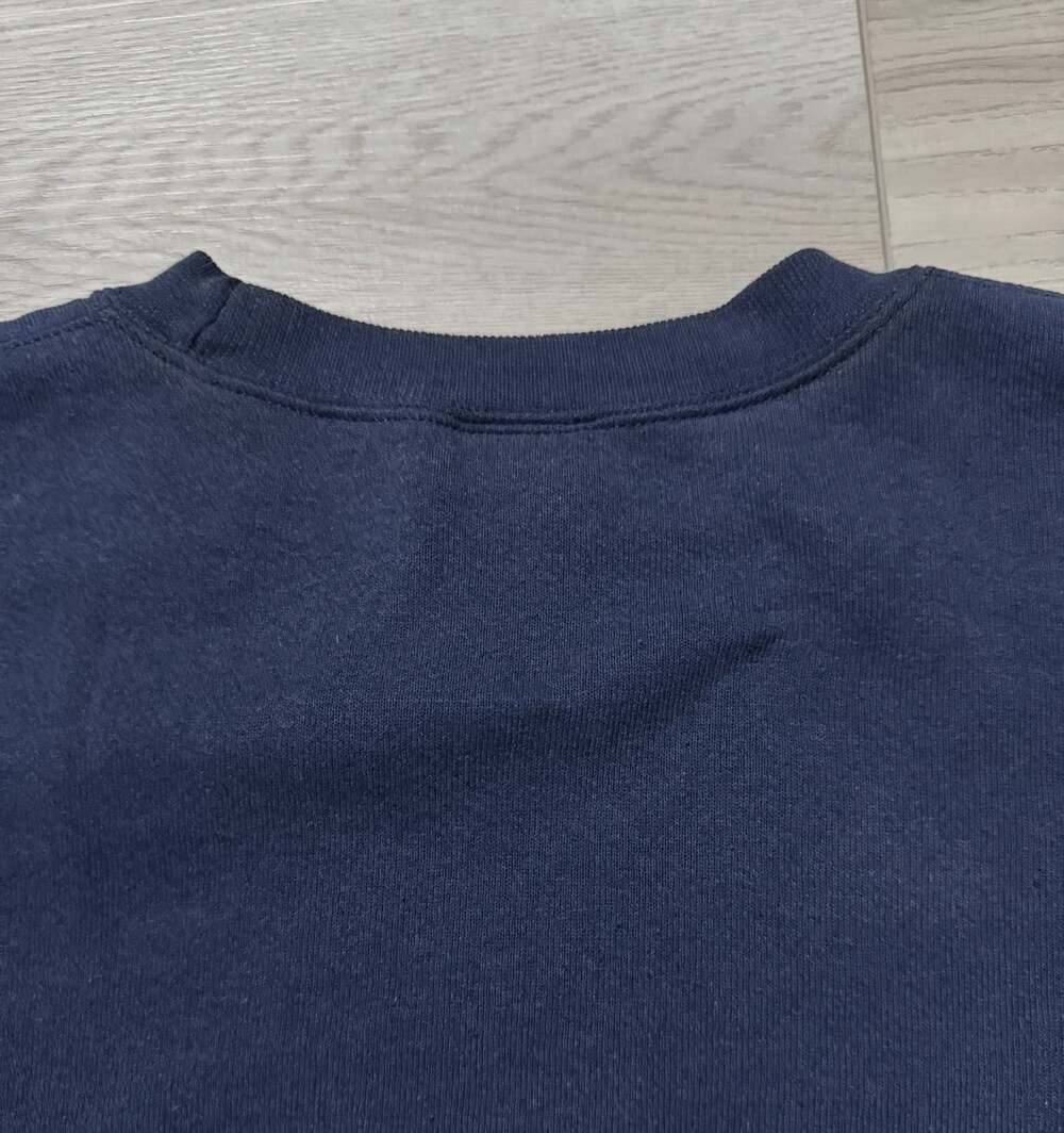 Vintage 90s Napa Valley A Grape Place Crewneck Sweatshirt Navy Wine Country L - Picture 10 of 10